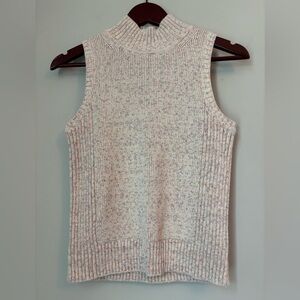 GAP XS Bday Cake Confetti, Mock Mini Sweater Tank, Sleeveless, Color Pop, Chic 🧁